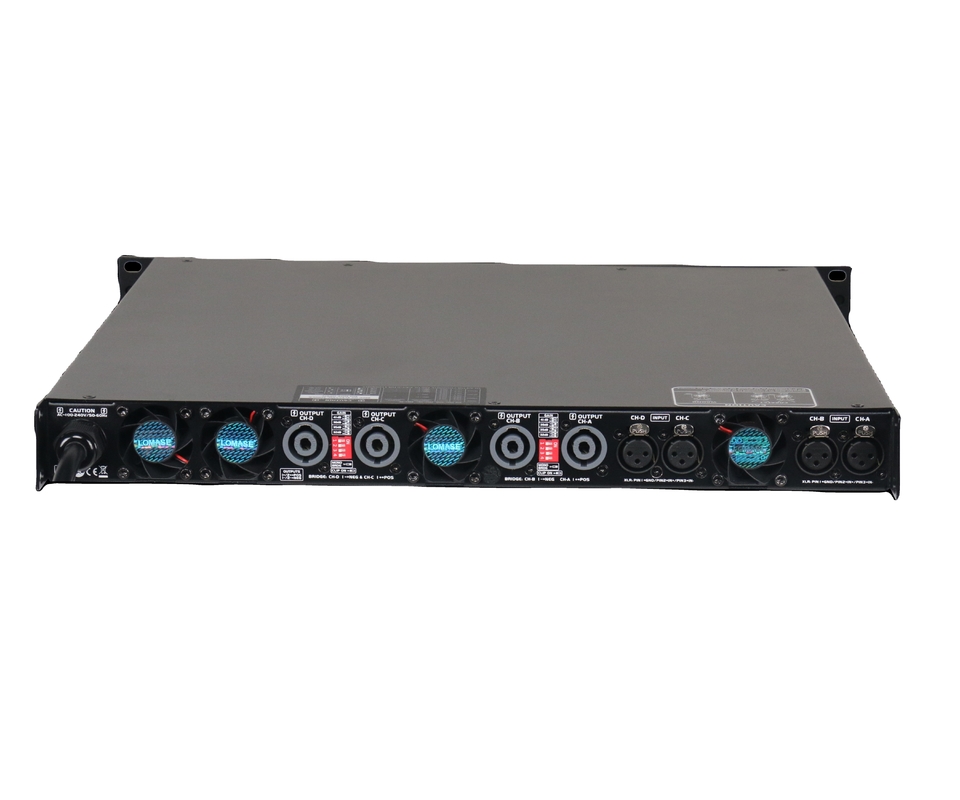 900W Light Digital Power Amplifiers With Damping Coefficient >3200  20Hz